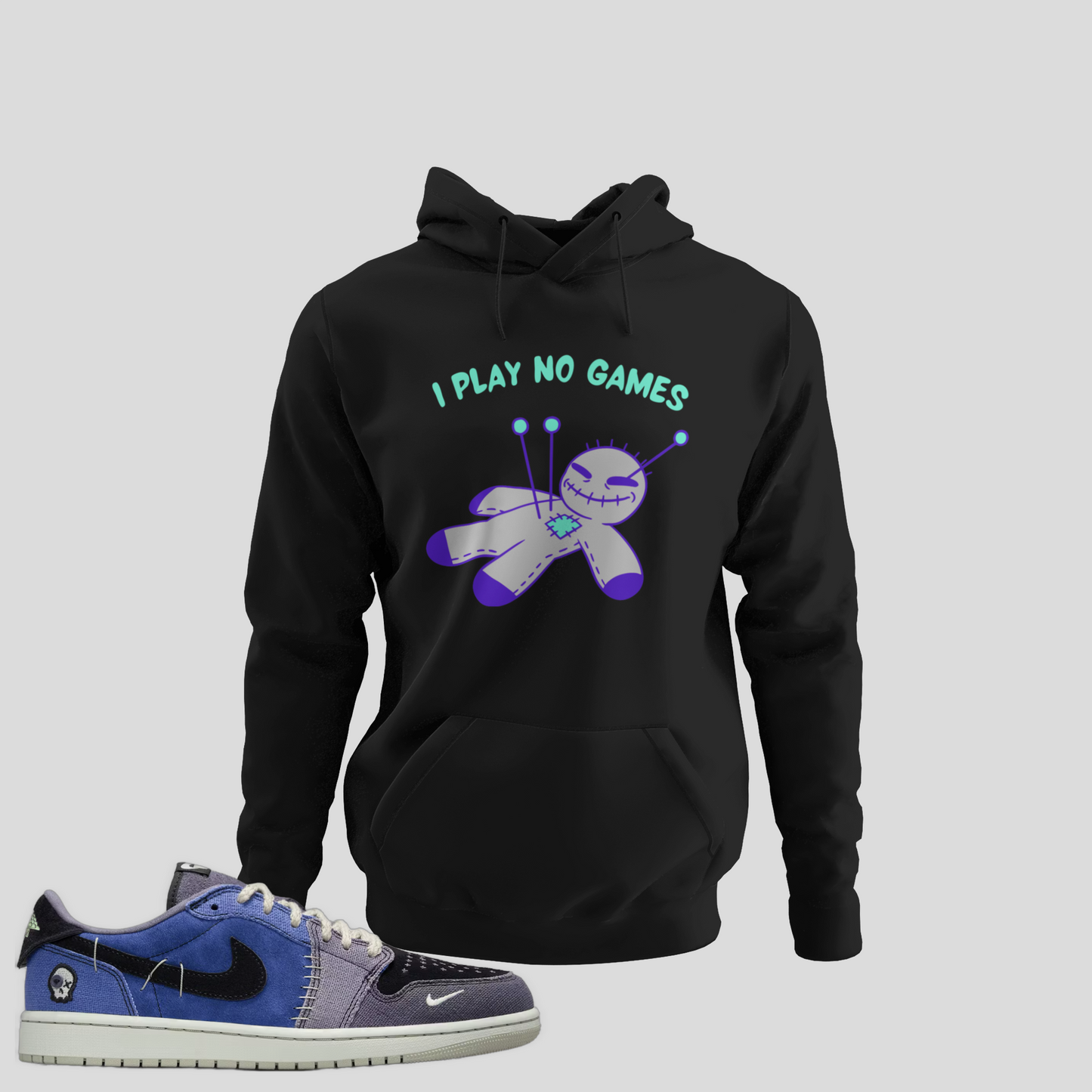 I PLAY NO GAMES ALTERNATE HOODIE