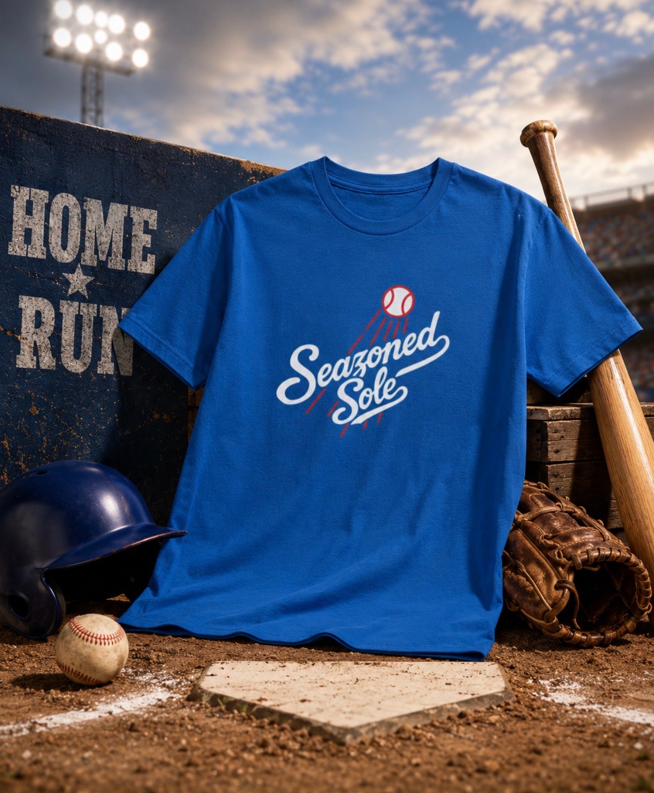 SEAZONED SOLE BASEBALL TEE