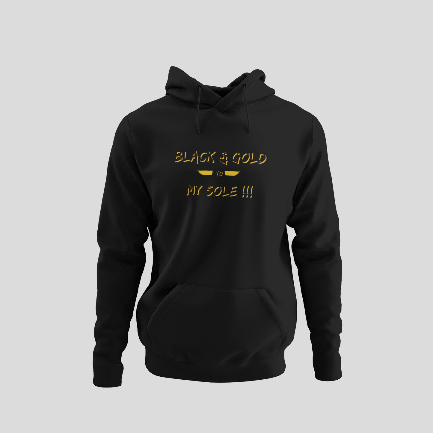 THE BLACK & GOLD HOODIE