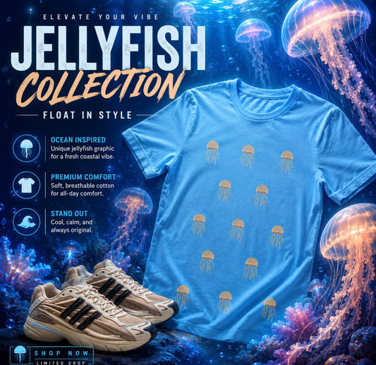 THE JELLYFISH HEAVYWEIGHT TEE