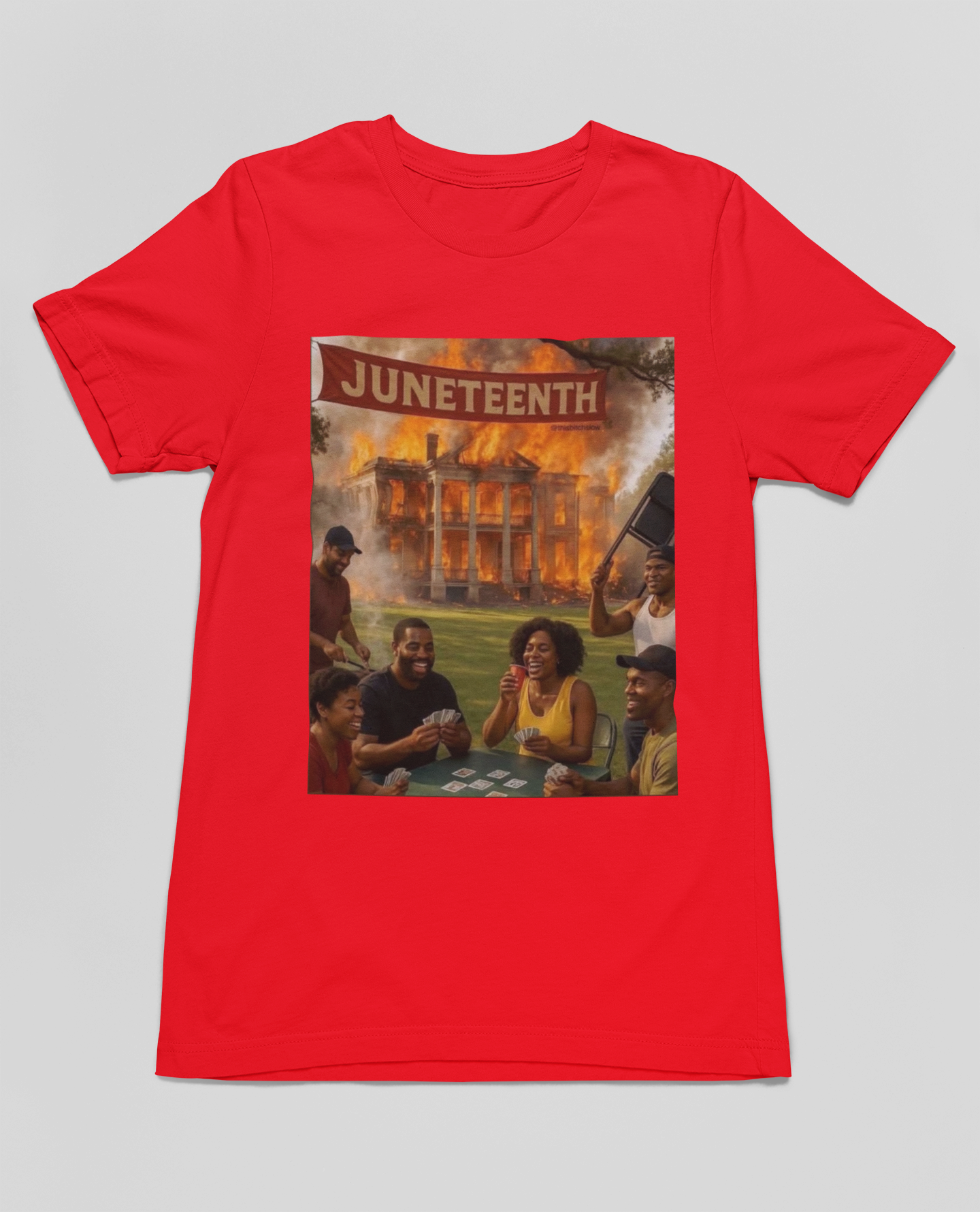 THE BURNING PLANTATION
