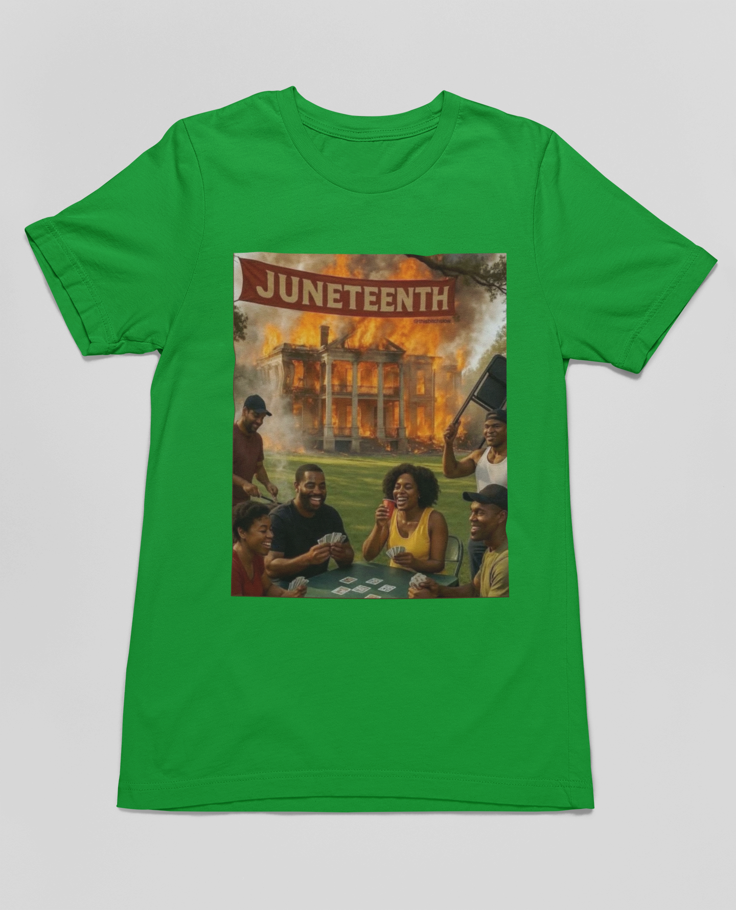 THE BURNING PLANTATION