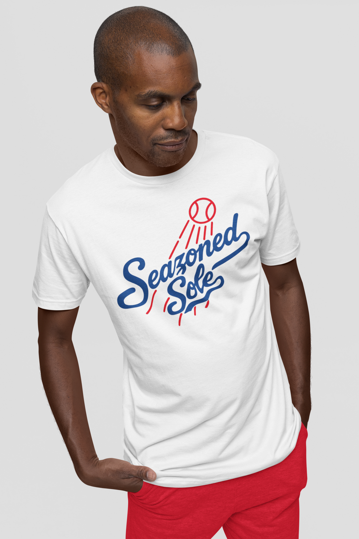 SEAZONED SOLE BASEBALL TEE